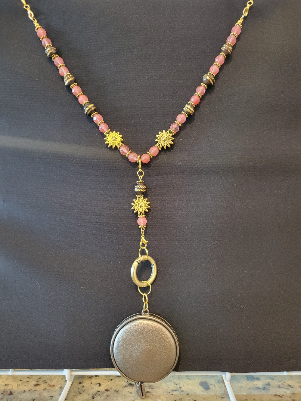 Tape Measure Lanyard Boho Eyeglasses Loop Handmade Necklace Mother's Day Gift!